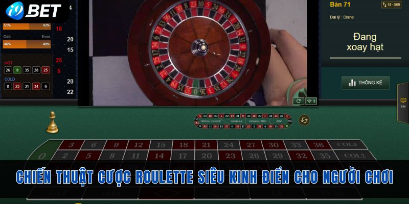 Chiến thuật cược Roulette siêu kinh điển cho người chơi