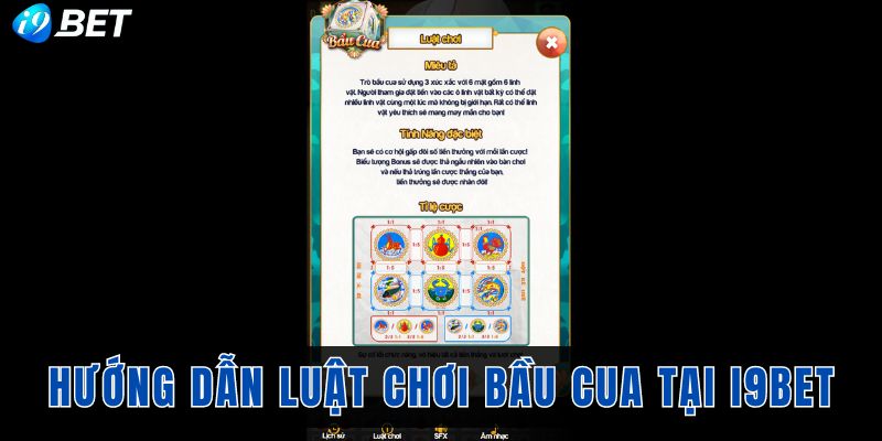 Hướng dẫn luật chơi bầu cua tại i9bet